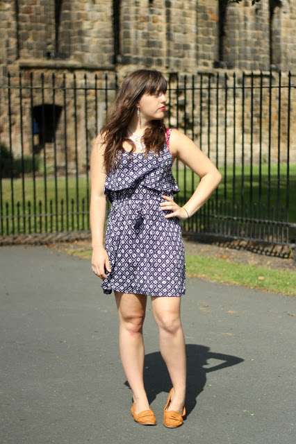 Aztec-skater-dress
