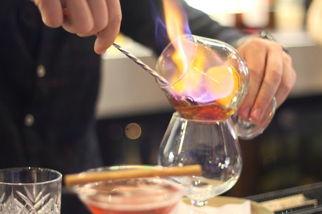Flame-fire-cocktails