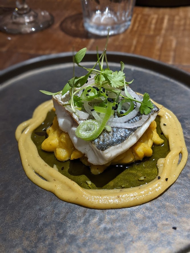 Sea-Bass-with-Chickpeas-Plantain