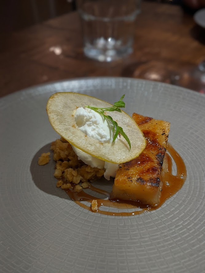 Apple-Cake-And-Goat's-Cheese-Ice-Cream